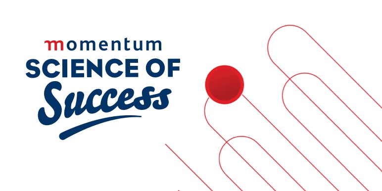 Momentum Science of Success logo.